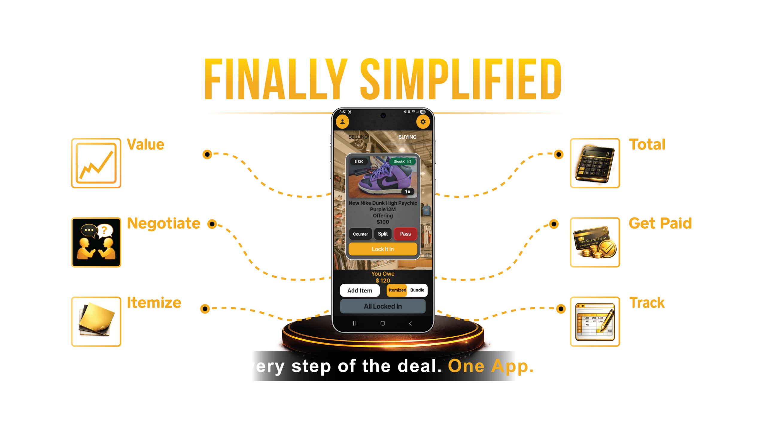 Lock It In App Diagram